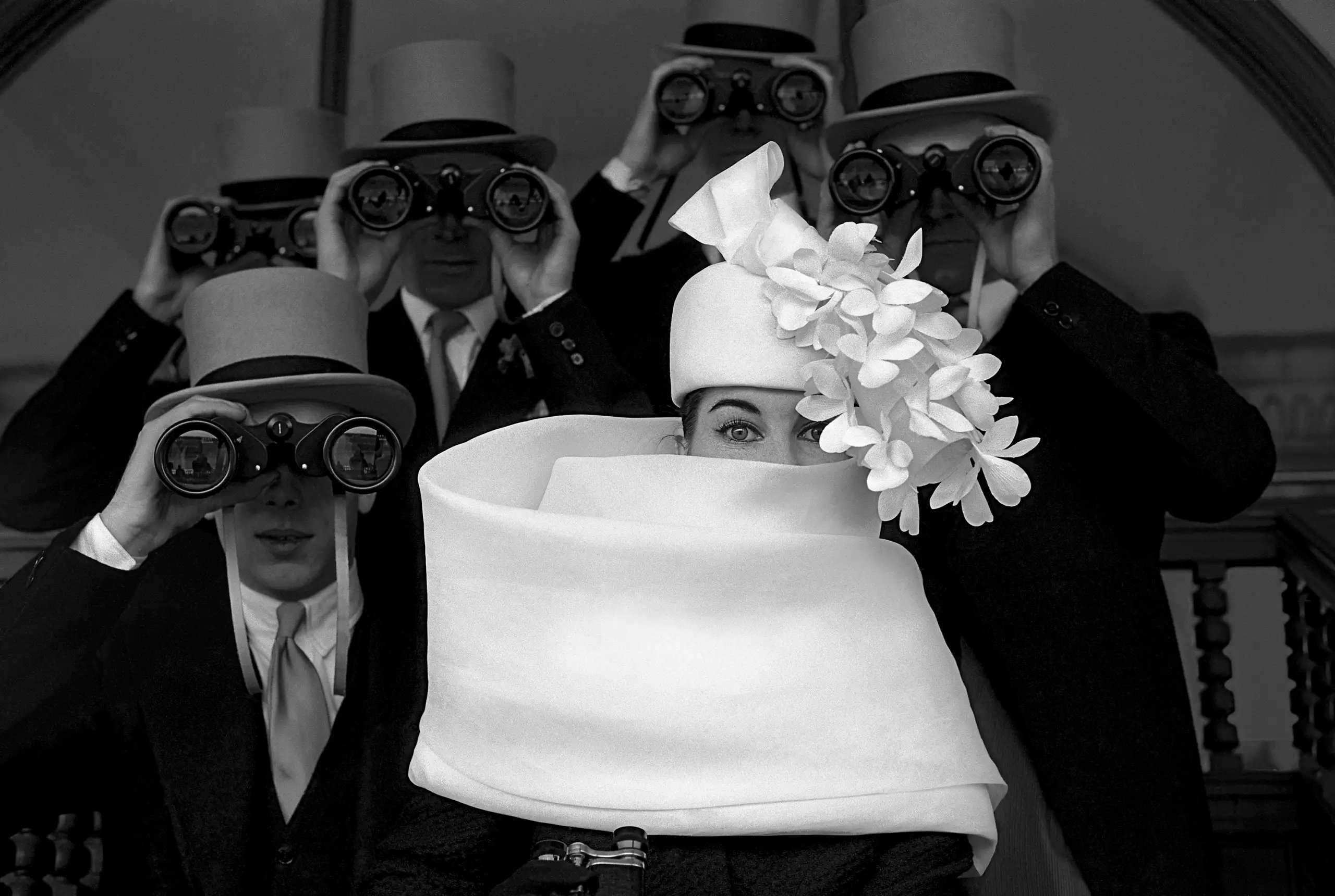 THE "GIVENCHY HAT" BY FRANK HORVAT,1958